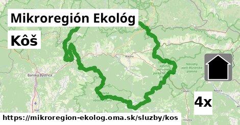 Kôš, Mikroregión Ekológ