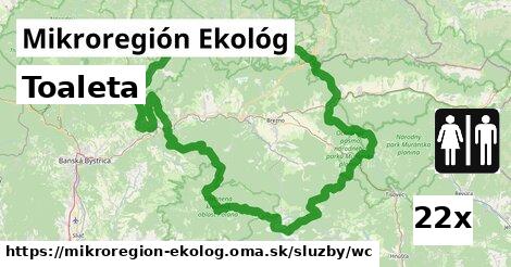 Toaleta, Mikroregión Ekológ