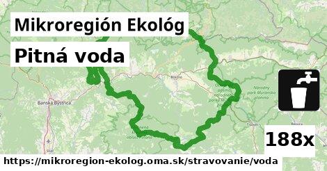 Pitná voda, Mikroregión Ekológ