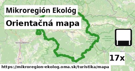 Orientačná mapa, Mikroregión Ekológ