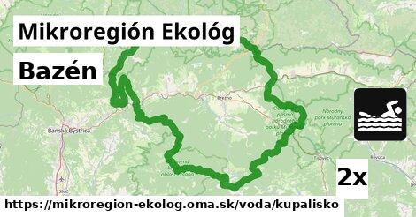 bazén v Mikroregión Ekológ