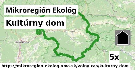 Kultúrny dom, Mikroregión Ekológ