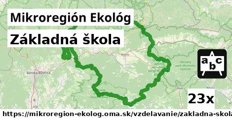 Základná škola, Mikroregión Ekológ