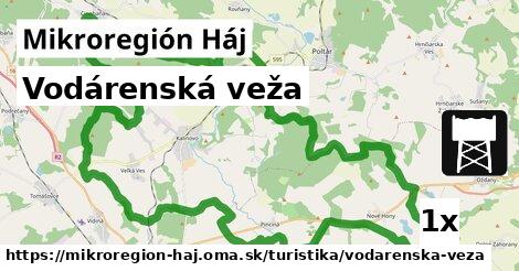 Vodárenská veža, Mikroregión Háj