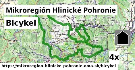 bicykel v Mikroregión Hlinické Pohronie