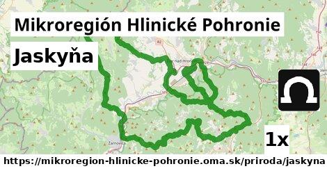 Jaskyňa, Mikroregión Hlinické Pohronie