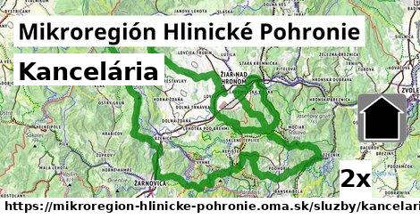 Kancelária, Mikroregión Hlinické Pohronie