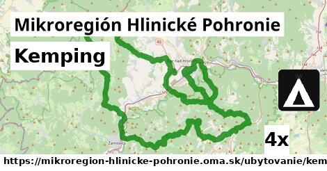 Kemping, Mikroregión Hlinické Pohronie