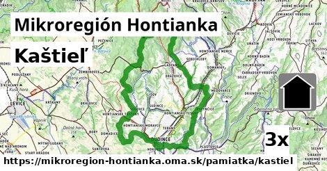 kaštieľ v Mikroregión Hontianka