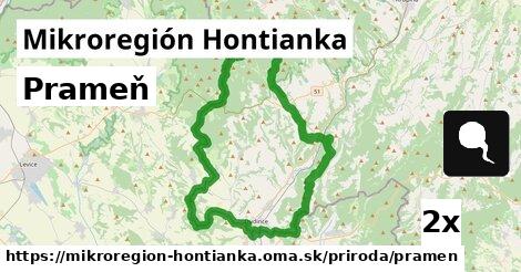 Prameň, Mikroregión Hontianka