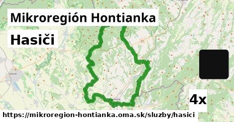 hasiči v Mikroregión Hontianka