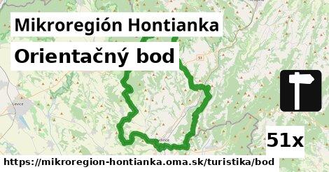 Orientačný bod, Mikroregión Hontianka