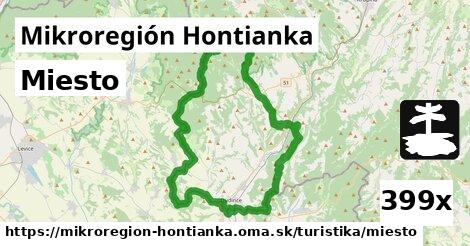 Miesto, Mikroregión Hontianka