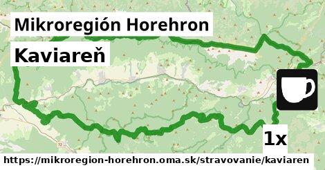 Kaviareň, Mikroregión Horehron