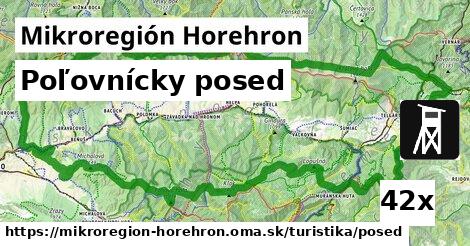 Poľovnícky posed, Mikroregión Horehron