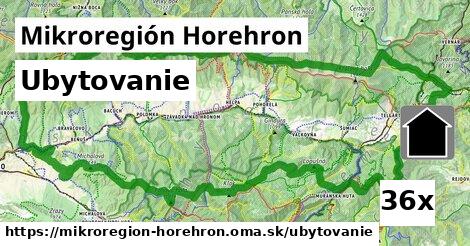 ubytovanie v Mikroregión Horehron