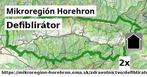 Defiblirátor, Mikroregión Horehron