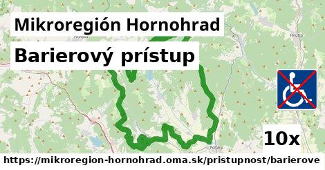 Barierový prístup, Mikroregión Hornohrad