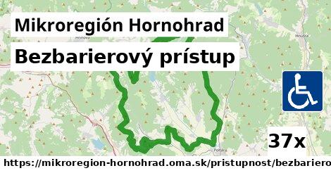 Bezbarierový prístup, Mikroregión Hornohrad