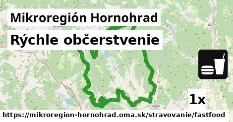 Rýchle občerstvenie, Mikroregión Hornohrad