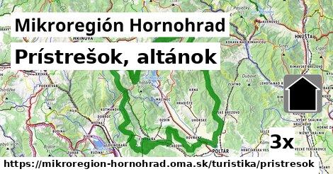 Prístrešok, altánok, Mikroregión Hornohrad