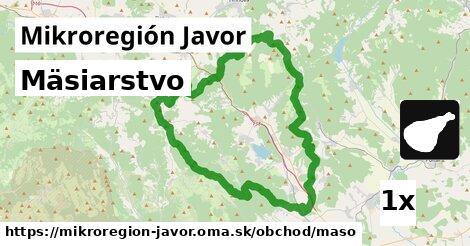 Mäsiarstvo, Mikroregión Javor