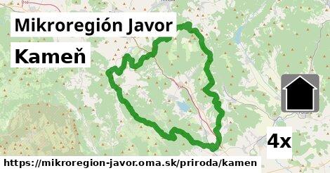 kameň v Mikroregión Javor