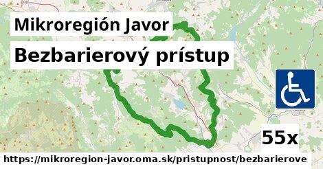 Bezbarierový prístup, Mikroregión Javor