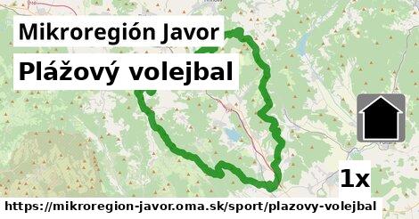 plážový volejbal v Mikroregión Javor