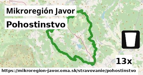 Pohostinstvo, Mikroregión Javor