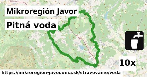 Pitná voda, Mikroregión Javor