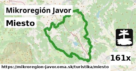 Miesto, Mikroregión Javor