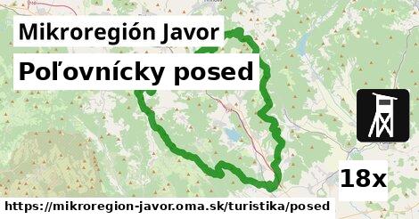 Poľovnícky posed, Mikroregión Javor