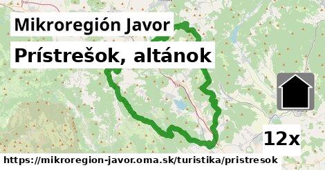 Prístrešok, altánok, Mikroregión Javor