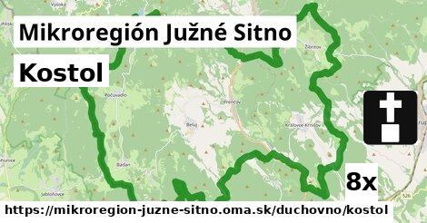 Kostol, Mikroregión Južné Sitno