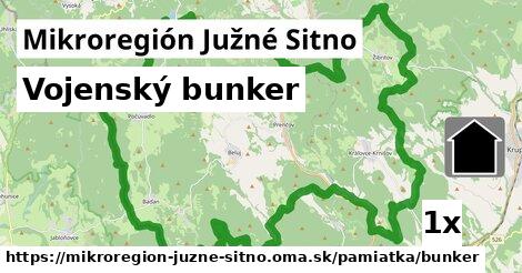 Vojenský bunker, Mikroregión Južné Sitno