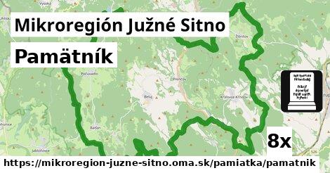 Pamätník, Mikroregión Južné Sitno