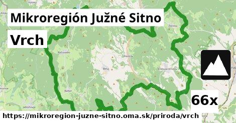 Vrch, Mikroregión Južné Sitno