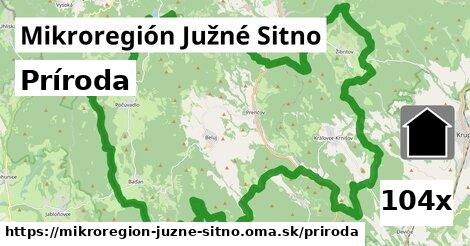 príroda v Mikroregión Južné Sitno