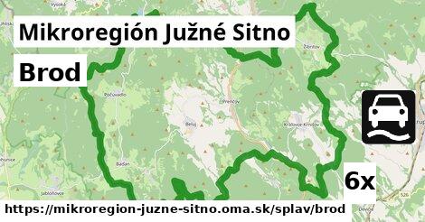 Brod, Mikroregión Južné Sitno