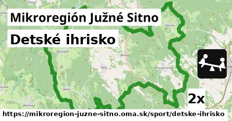 Detské ihrisko, Mikroregión Južné Sitno