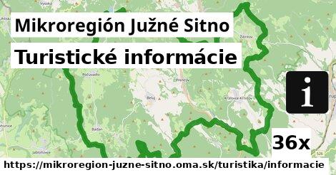 Turistické informácie, Mikroregión Južné Sitno