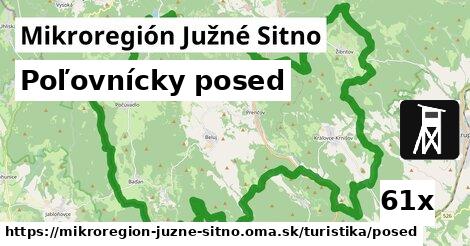 Poľovnícky posed, Mikroregión Južné Sitno