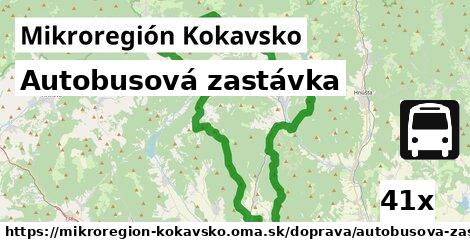 Autobusová zastávka, Mikroregión Kokavsko