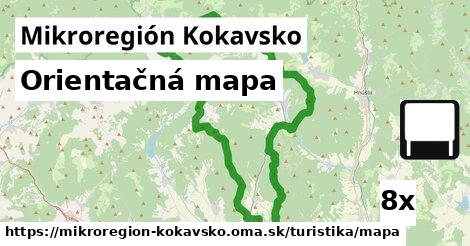 Orientačná mapa, Mikroregión Kokavsko