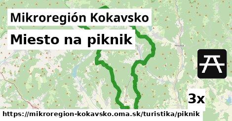 miesto na piknik v Mikroregión Kokavsko