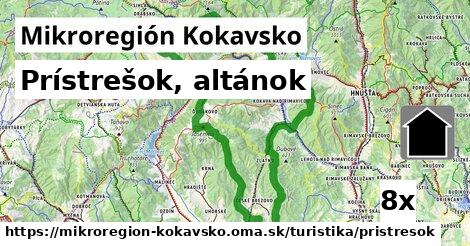 Prístrešok, altánok, Mikroregión Kokavsko