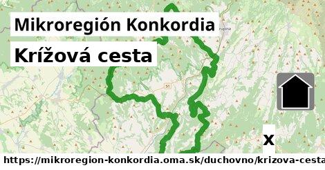 Krížová cesta, Mikroregión Konkordia