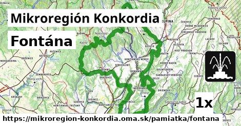 Fontána, Mikroregión Konkordia