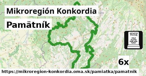 Pamätník, Mikroregión Konkordia